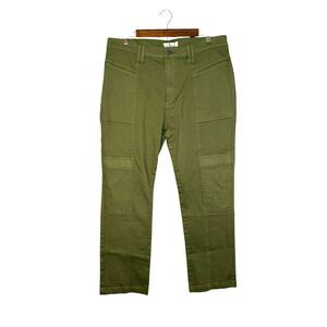 Sundance Bronte Cargo Pants Green Size 32 NWT